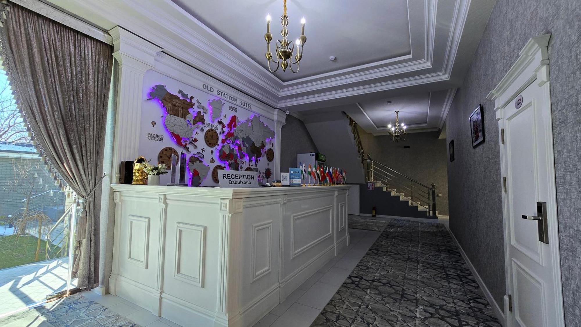 Old Station Hotel Samarkand Esterno foto